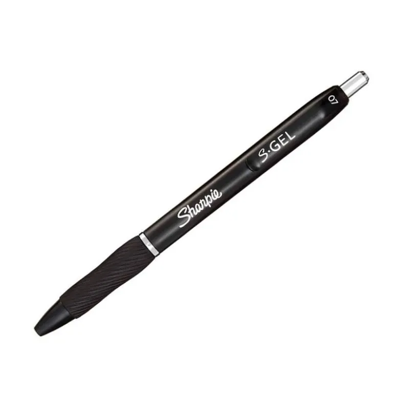 BOLIGRAFO SHARPIE RETRACTIL TINTA GEL PUNTA 0,7 MM COLOR NEGRO