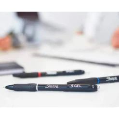 BOLIGRAFO SHARPIE RETRACTIL TINTA GEL PUNTA 0,7 MM COLOR NEGRO