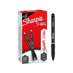 BOLIGRAFO SHARPIE RETRACTIL TINTA GEL PUNTA 0,7 MM COLOR NEGRO
