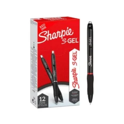 BOLIGRAFO SHARPIE RETRACTIL TINTA GEL PUNTA 0,7 MM COLOR ROJO