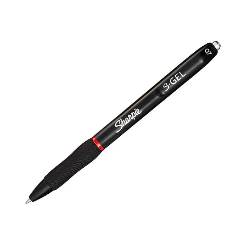 BOLIGRAFO SHARPIE RETRACTIL TINTA GEL PUNTA 0,7 MM COLOR ROJO