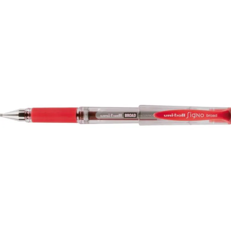 Boligrafo Uni-ball 153 Signo Broad color rojo 0,6 mm