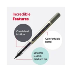 Boligrafo Uni-Ball UB-157 0,7 mm Negro