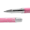 BOLIGRAFO Y WALLET BELIUS COCKTAILS COSMOPOLITAN ALUMINIO ROSA PLATEADO RELIEVETINTA COLOR AZUL CAJA DISEÑO