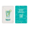 BOLIGRAFO Y WALLET BELIUS COCKTAILS MOJITO ALUMINIO VERDE PLATEADO RELIEVE TINTA COLOR AZUL CAJA DE DISEÑO