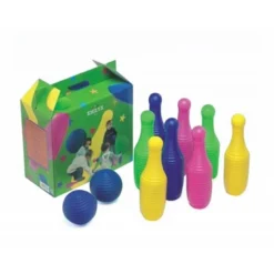 Bolos de polietileno 8 bolos y 2 pelotas Amaya