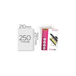 Bolsa de plastificar Fellowers DIN A4 250 micras con brillo 100 unidades
