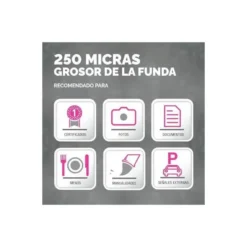 Bolsa de plastificar Fellowers DIN A4 250 micras con brillo 100 unidades