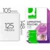 Bolsa de plastificar marca Q-Connect A6 125 MC