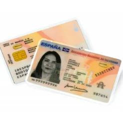 Bolsa de plastificar Q-Connect Carnet de Identidad 125 Micras