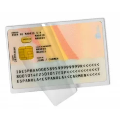 Bolsa de plastificar Q-Connect Carnet de Identidad 125 Micras