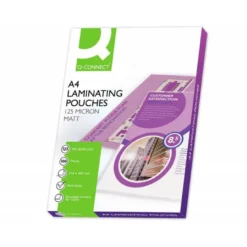 Bolsa de plastificar Q-Connect Mate A4 125 Mc