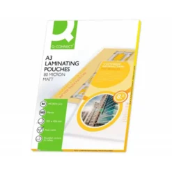 Bolsa de plastificar Q-Connect Din A3 Mate 80 Micras