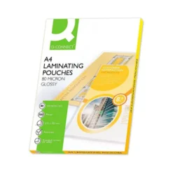 Bolsa de plastificar Q-Connect A4 80 Mc