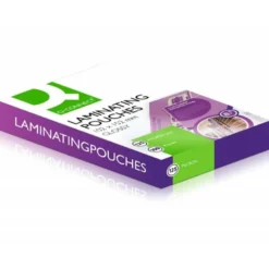 Bolsa de plastificar Q-Connect Carnet de Futbol 125 Micras