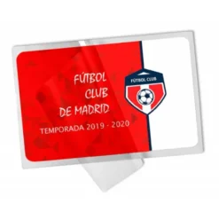 Bolsa de plastificar Q-Connect Carnet de Futbol 125 Micras