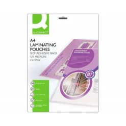 Bolsa de plastificar Q-Connect Autoadhesivas A4 125 Mc