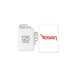 Bolsa de plastificar Yosan Brillo 420x600mm 125 MC DIN A2