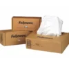 Bolsa de residuos fellowes para destructora de documentos. Caja 50 unidades. Para ps220 220c/320/320cc.