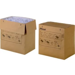 BOLSA DE RESIDUOS REXEL RECICLABLE PARA DESTRUCTORA AUTO+ 750X/750M