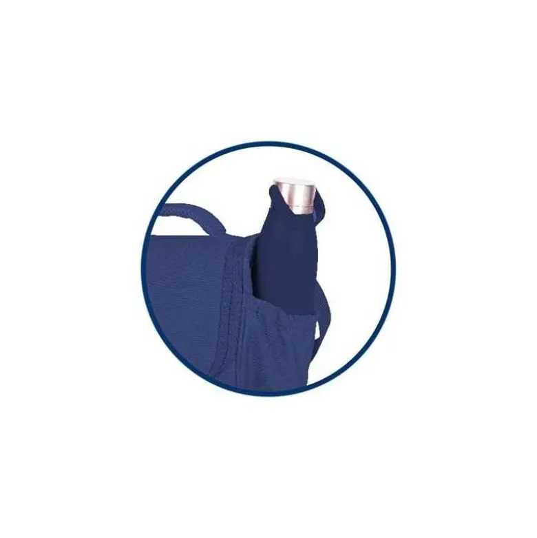 BOLSA ISOTERMICA OXFORD B-FOODIE RPET COLOR AZUL MARINO 220X250X160 MM