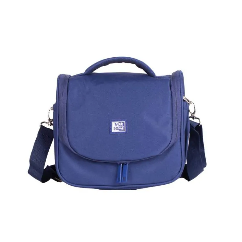 BOLSA ISOTERMICA OXFORD B-FOODIE RPET COLOR AZUL MARINO 220X250X160 MM