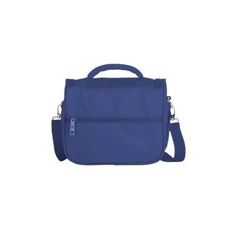 BOLSA ISOTERMICA OXFORD B-FOODIE RPET COLOR AZUL MARINO 220X250X160 MM