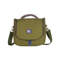BOLSA ISOTERMICA OXFORD B-FOODIE RPET COLOR VERDE MILITAR 220X250X160 MM