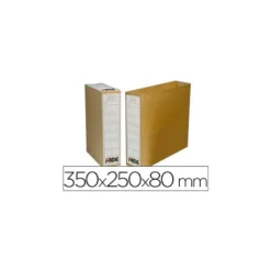 Bolsa archivo definitivo fade folio kraft bicolor 350 x 250 x 80 mm