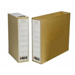 Bolsa archivo definitivo fade folio kraft bicolor 350 x 250 x 80 mm
