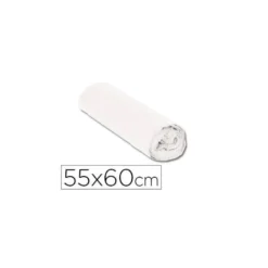 Bolsa basura blanca aprox 55x60cm galga 120 rollo 15 unidades con cierre cierre fácil