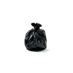 Bolsa basura industrial biznaga negra 85x105cm galga 120 rollo 10 unidades