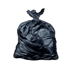 Bolsa basura industrial biznaga negra 85x105cm galga 120 rollo 10 unidades