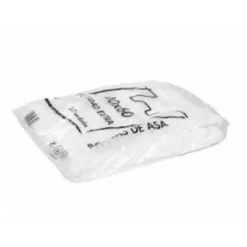 BOLSA CAMISETA RECICLADA 70% BLANCA 50 MC 48X60 CM APTA LEGISLACION DE BOLSAS 2021