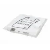BOLSA CAMISETA RECICLADA 70% BLANCA 50 MC 42X53 CM APTA LEGISLACION DE BOLSAS 2021