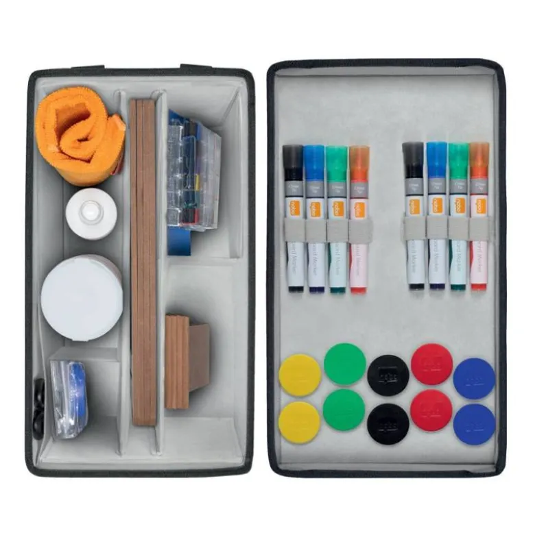 BOLSA KIT DE ACCESORIOS NOBO PARA PIZARRA BLANCA 230X200X355 MM