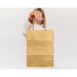 Bolsa Kraft Q-connect Oro de 240x100x310 mm