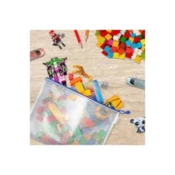 BOLSA MULTIUSOS TARIFOLD ZIPPER CON CREMALLERA DIN A3 PACK DE 8 UNIDADES COLORES SURTIDOS