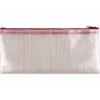 Bolsa multiusos 250x115 mm Q-Connect plastico impermeable y ultrarresistente color Roja