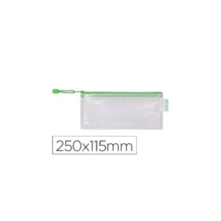 Bolsa multiusos 250x115 mm Tarifold plastico impermeable y ultrarresistente correa Verde
