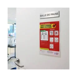 Bolsas de plastificar manual en frio Din A4 dorso adhesivo