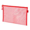 BOLSA ZIPPER BAG LIDERPAPEL POLIESTER TRANSPIRABLE MULTIUSOS DIN A4 ROJO