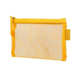 BOLSA ZIPPER BAG LIDERPAPEL POLIESTER TRANSPIRABLE MULTIUSOS DIN A6 AMARILLO