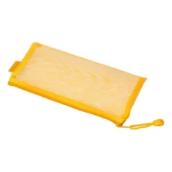 BOLSA ZIPPER BAG LIDERPAPEL POLIESTER TRANSPIRABLE MULTIUSOS TICKET 230X115 MM AMARILLO