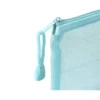 BOLSA ZIPPER BAG LIDERPAPEL POLIESTER TRANSPIRABLE MULTIUSOS DIN A5 AZUL PASTEL