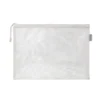 BOLSA ZIPPER BAG LIDERPAPEL POLIESTER TRANSPIRABLE MULTIUSOS DIN A5 BLANCO