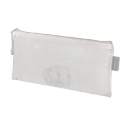 BOLSA ZIPPER BAG LIDERPAPEL POLIESTER TRANSPIRABLE MULTIUSOS TICKET 230X115 MM BLANCO