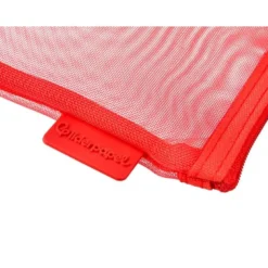 BOLSA ZIPPER BAG LIDERPAPEL POLIESTER TRANSPIRABLE MULTIUSOS DIN A6 ROJO