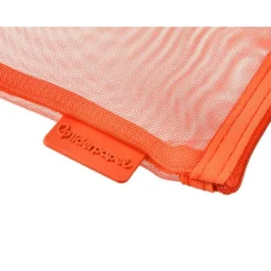 BOLSA ZIPPER BAG LIDERPAPEL POLIESTER TRANSPIRABLE MULTIUSOS DIN A5 NARANJA