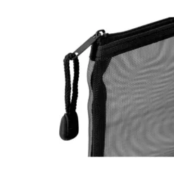 BOLSA ZIPPER BAG LIDERPAPEL POLIESTER TRANSPIRABLE MULTIUSOS DIN A4 NEGRO